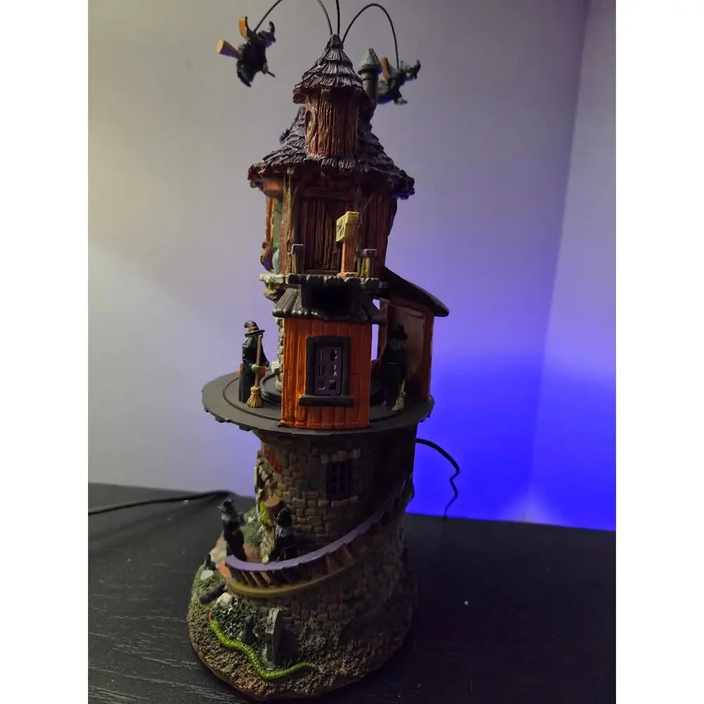 LEMAX Spooky Town Witches Tower #85301